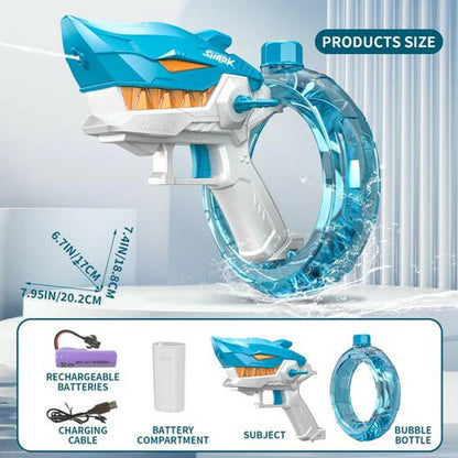 Rechargeable Electric Shark Water Gun Toy