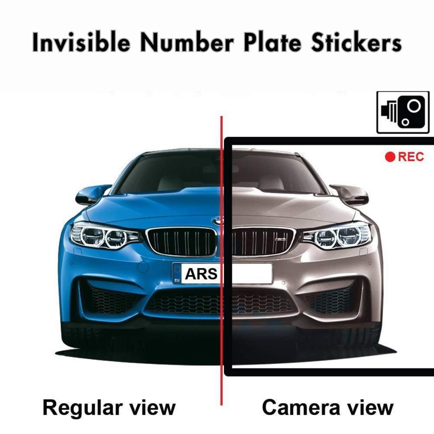 Invisible Number Plate Stickers