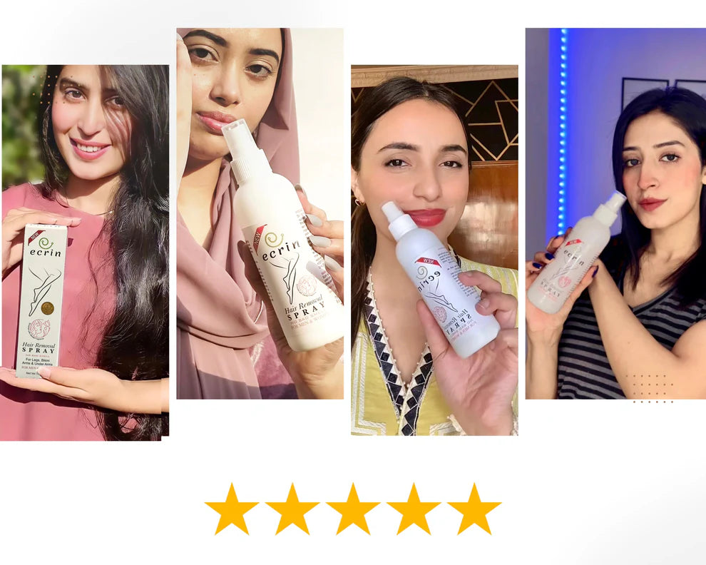 Hair Removal Spray | Removes Hair & Blocks Regrowth