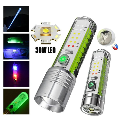 Multi-functional Powerful Flashlight with Currency Checker | Germany-Imported