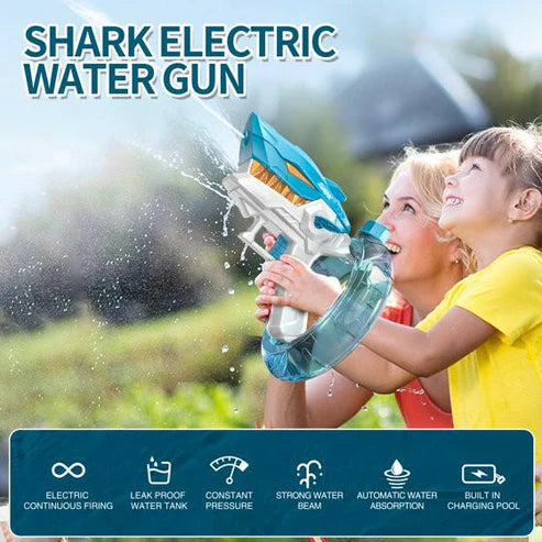 Rechargeable Electric Shark Water Gun Toy