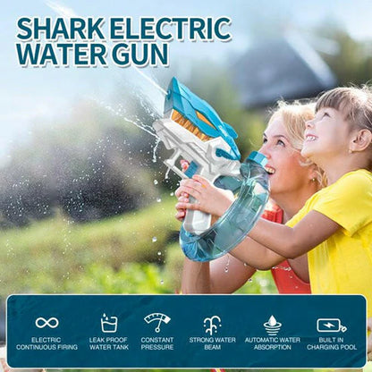 Rechargeable Electric Shark Water Gun Toy