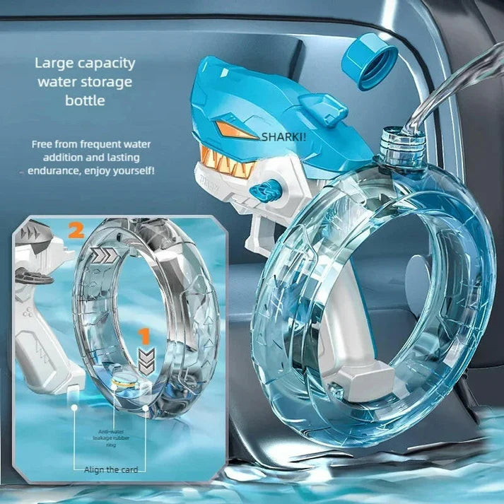 Rechargeable Electric Shark Water Gun Toy