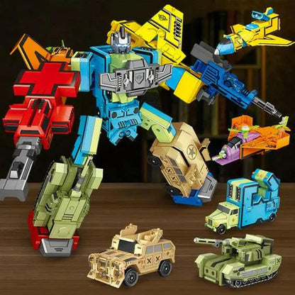 Digital Deformation Robot Toy 0-9 set
