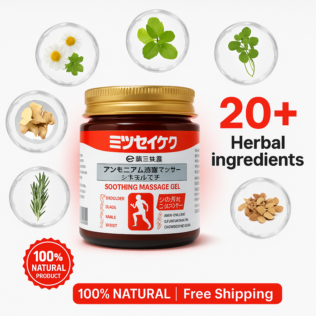 Instant Pain Relief Massage Gel | Japan Imported