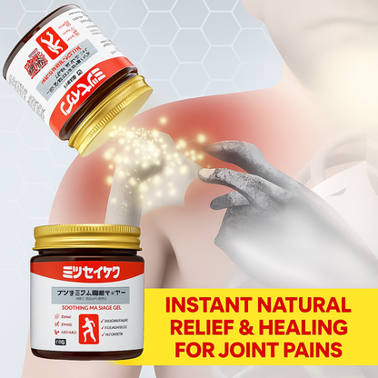 Instant Pain Relief Massage Gel | Japan Imported